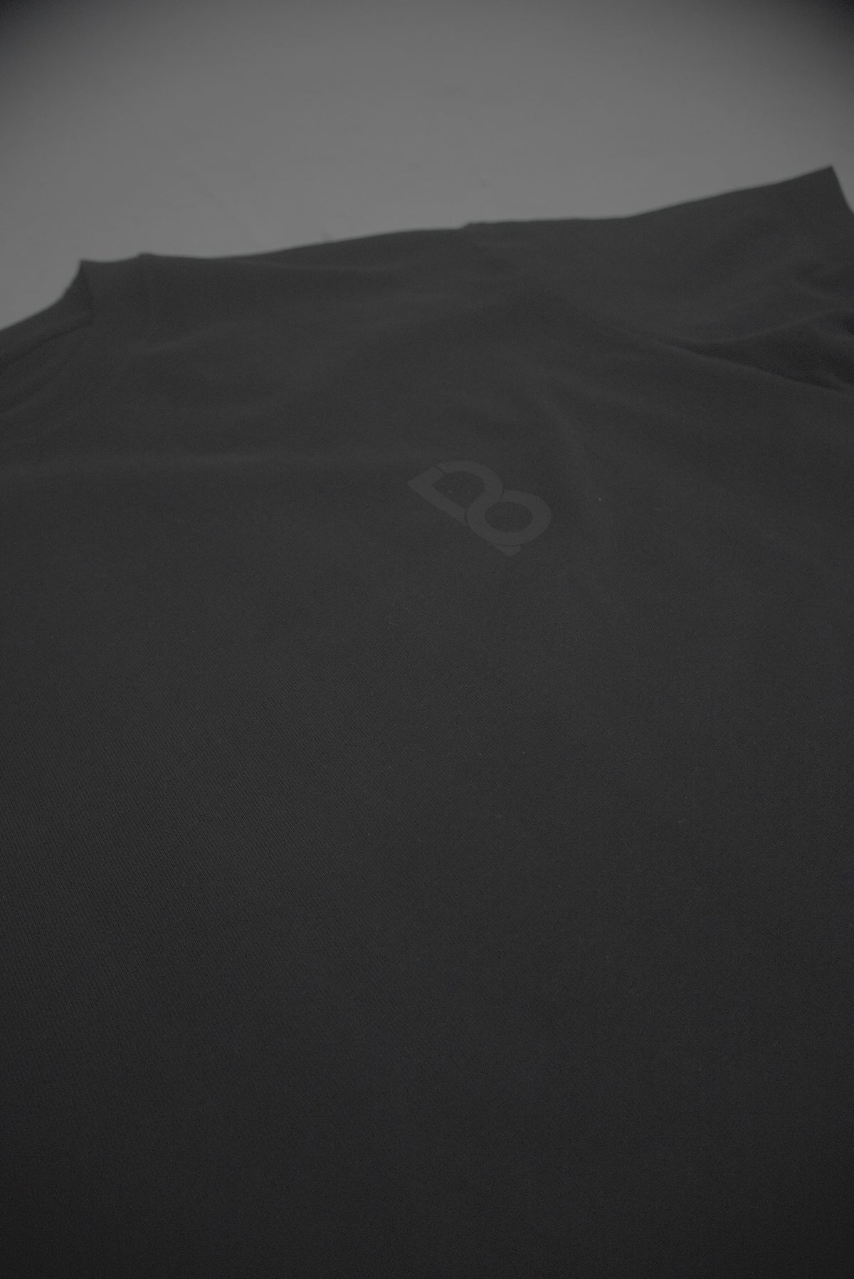 P-Eight Black Essential Tee