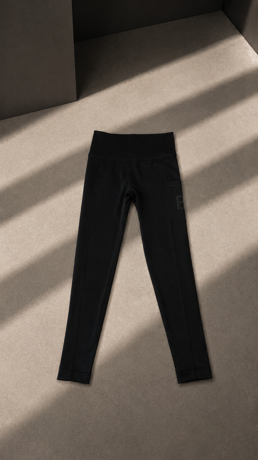 Women - Fleece Legging Black